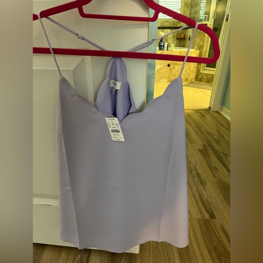 Pretty j. Crew factory tank/blouse size 12 NWT